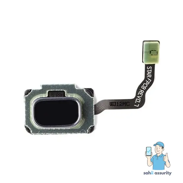 Fingerprint Sensor with Flex Cable for Samsung Galaxy S9 Black